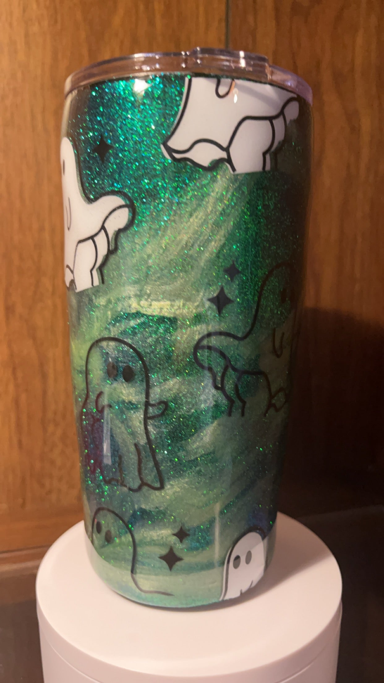 Ghost booty- 20oz handmade Tumbler