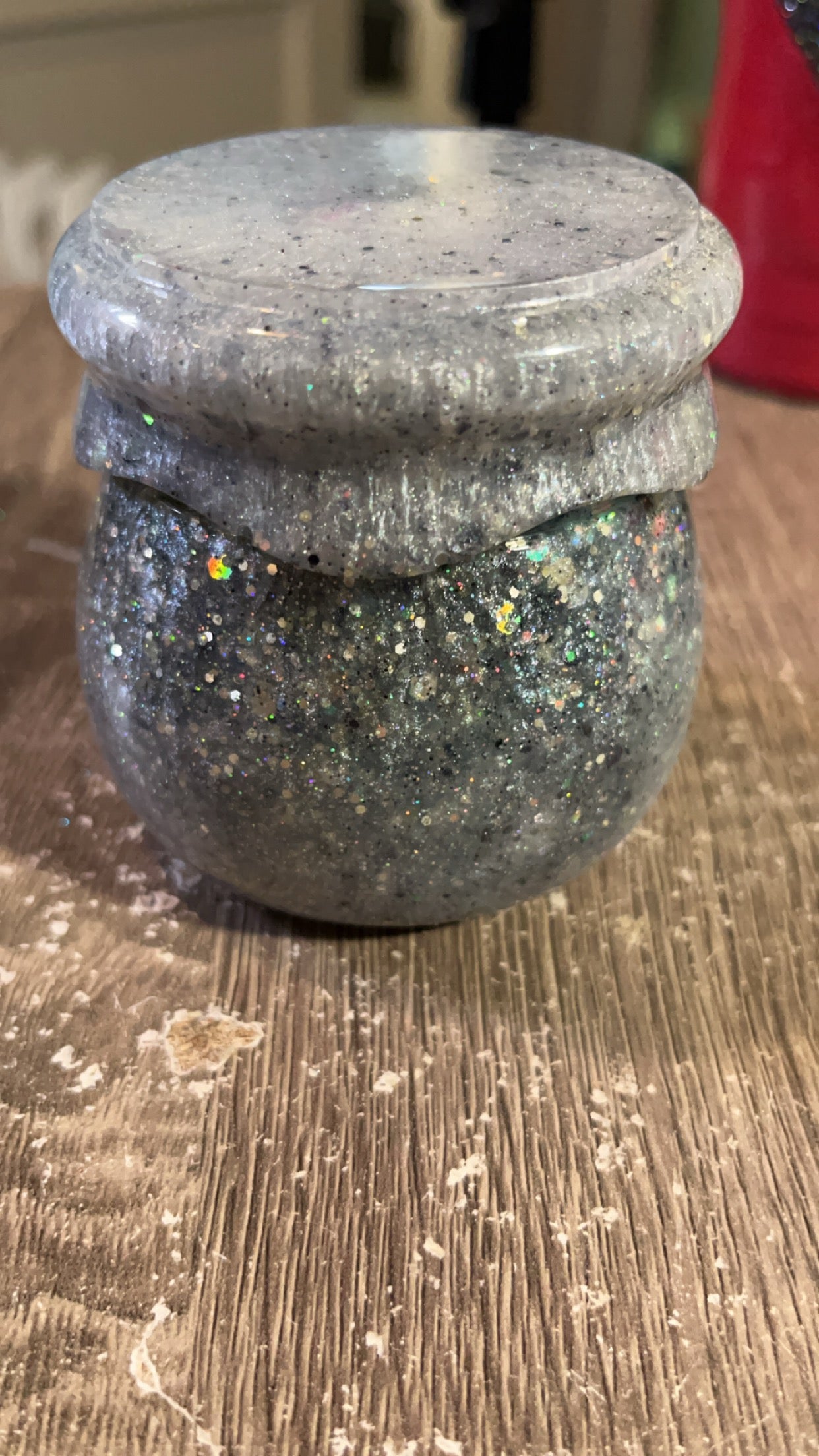 Handmade jar Screw top