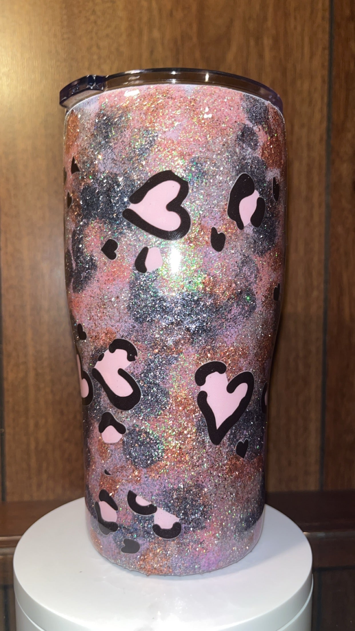 Its cold outside like my heart- 20oz handmade Tumbler