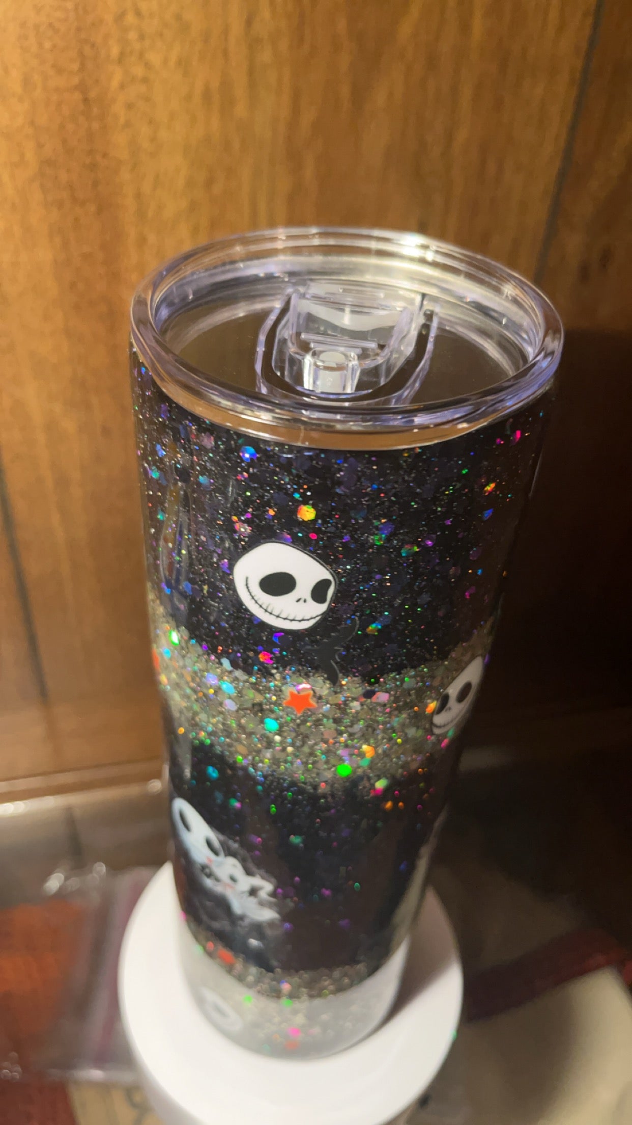 Jack skeleton  nightmare before Christmas 30oz skinny Tumbler