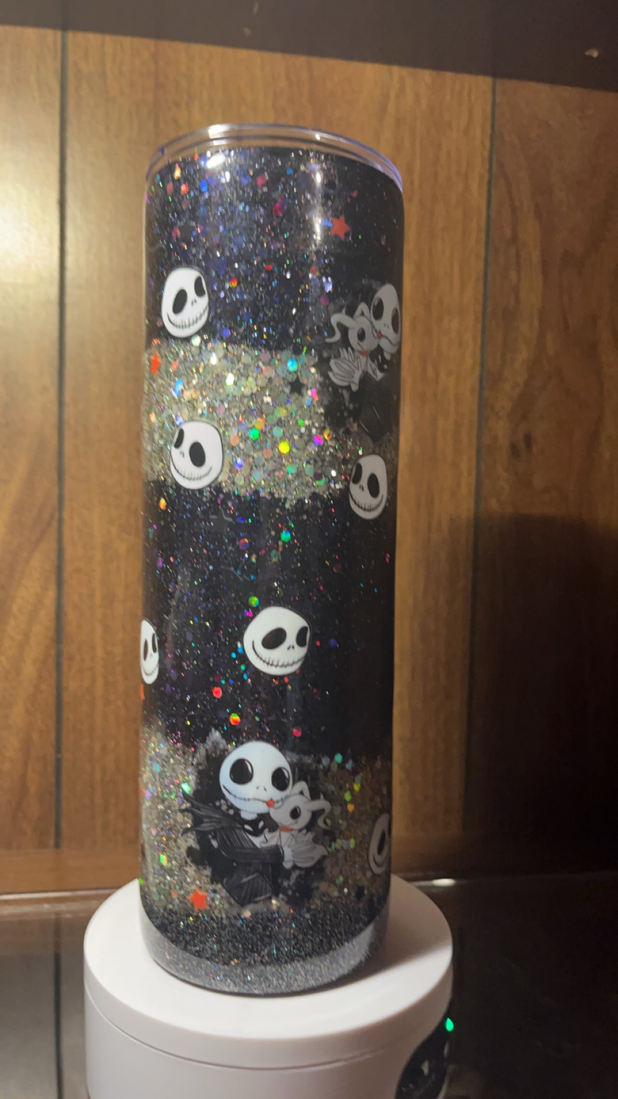 Jack skeleton  nightmare before Christmas 30oz skinny Tumbler