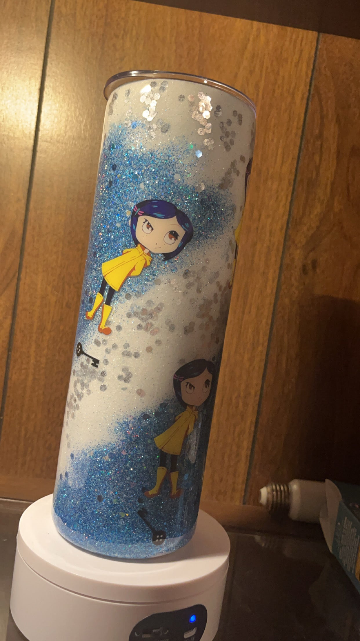 Coraline girl, -  30oz skinny Tumbler