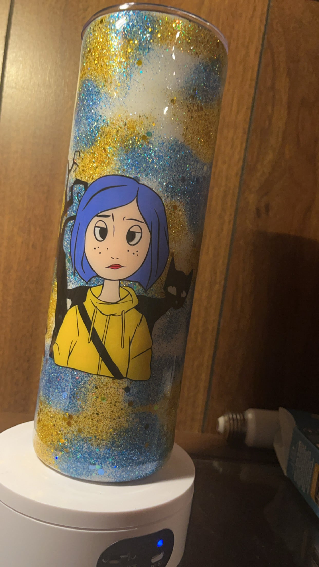 Coraline , -  30oz skinny Tumbler