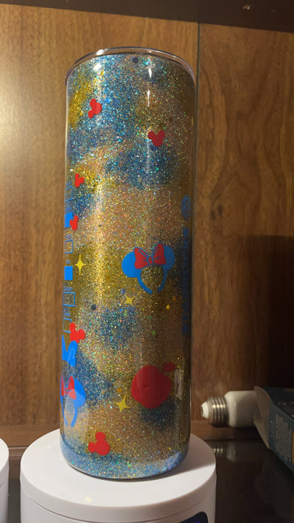 Snow White Starbucks,, -  30oz skinny Tumbler