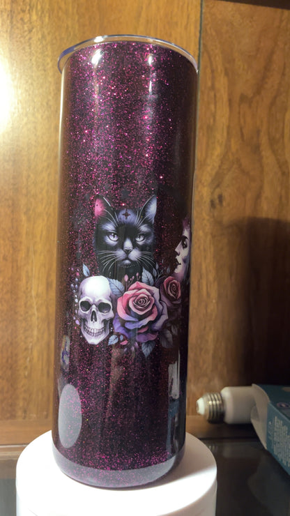 The witch tarot, -  30oz skinny Tumbler