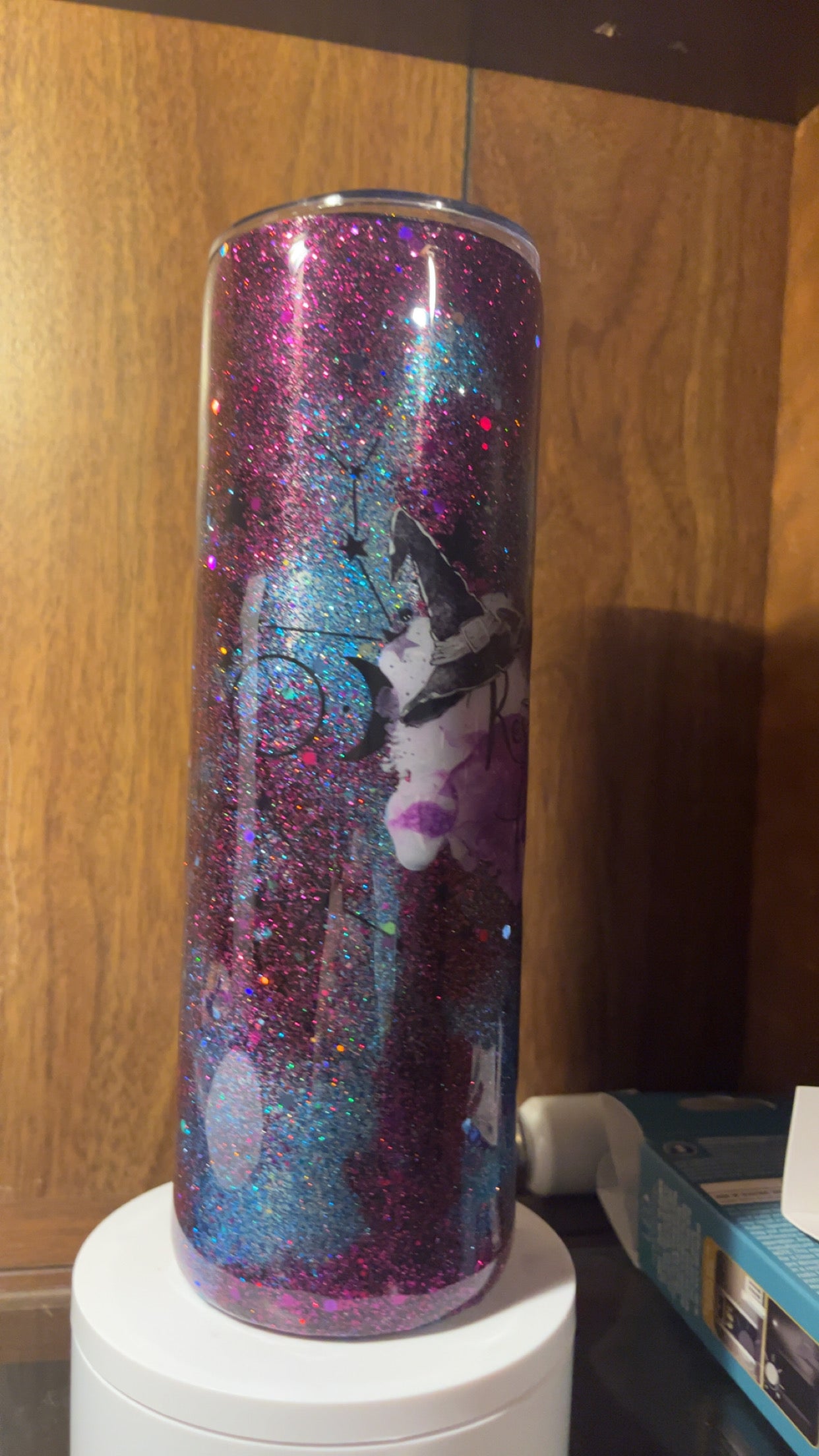 resting witch face, -  30oz skinny Tumbler