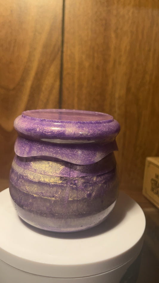 Handmade jar Screw top