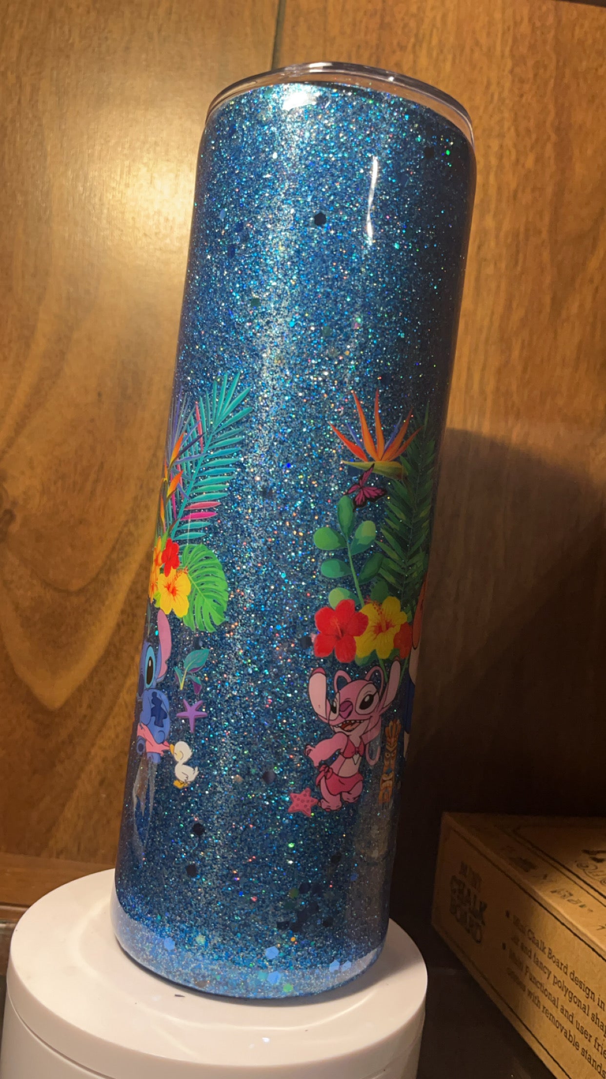 Aloha Lilo and stitch-  30oz skinny Tumbler