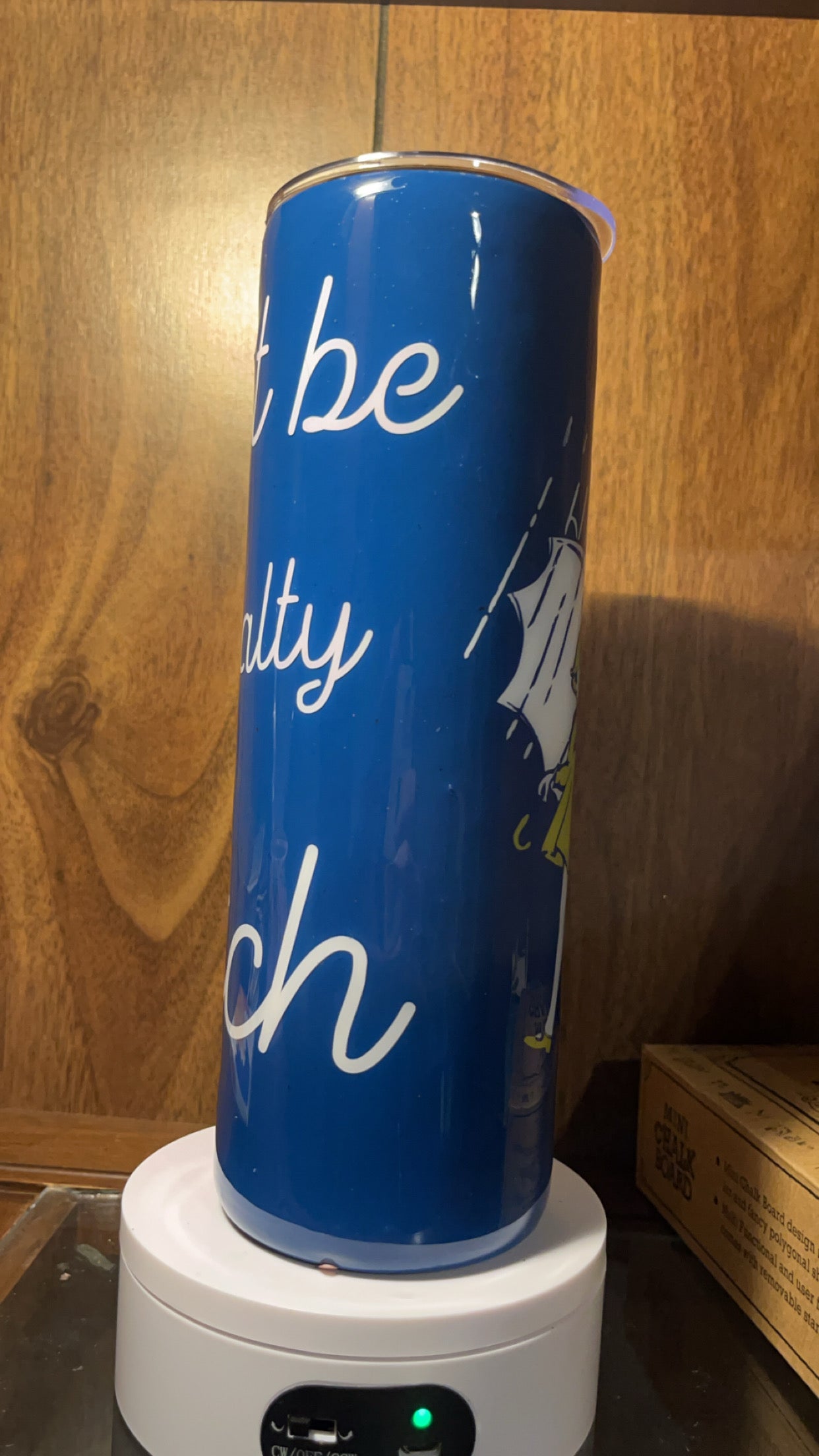 Don’t be a salty bitch-  30oz skinny Tumbler