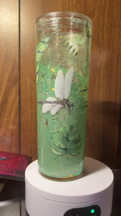 Leaves and bugs 16 oz Snowglobe Cup