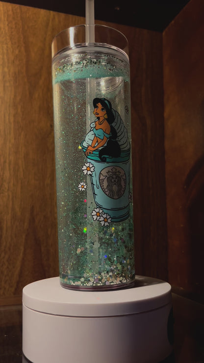 Princess Jasmine 16 oz Snowglobe Cup