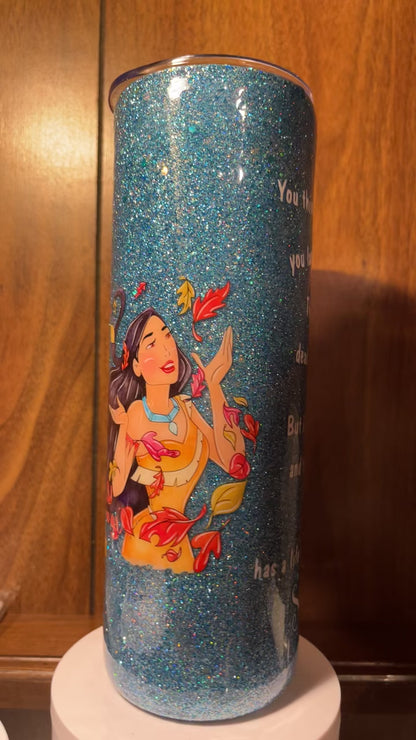 Pocahontas- 30oz skinny Tumbler