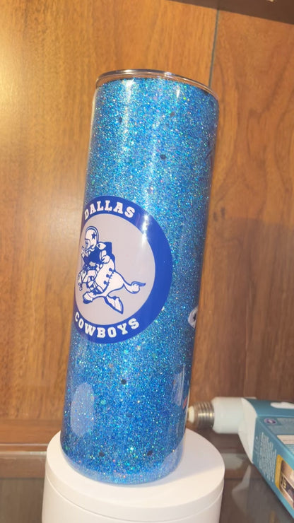 Dallas cowboys, -  30oz skinny Tumbler