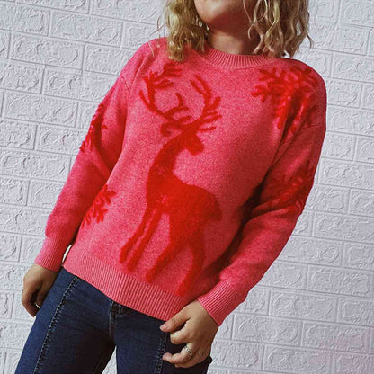 Reindeer and Snowflake Pattern Sweater
• Cozy and stylish winter sweater

• Charming reindeer and snowflake pattern

• Comfortable fit, machine washable
Stay cozy and stylish this winter with our ReindeeReindeer and Snowflake Pattern SweaterTrendsiBLACK BROOM BOUTIQUE